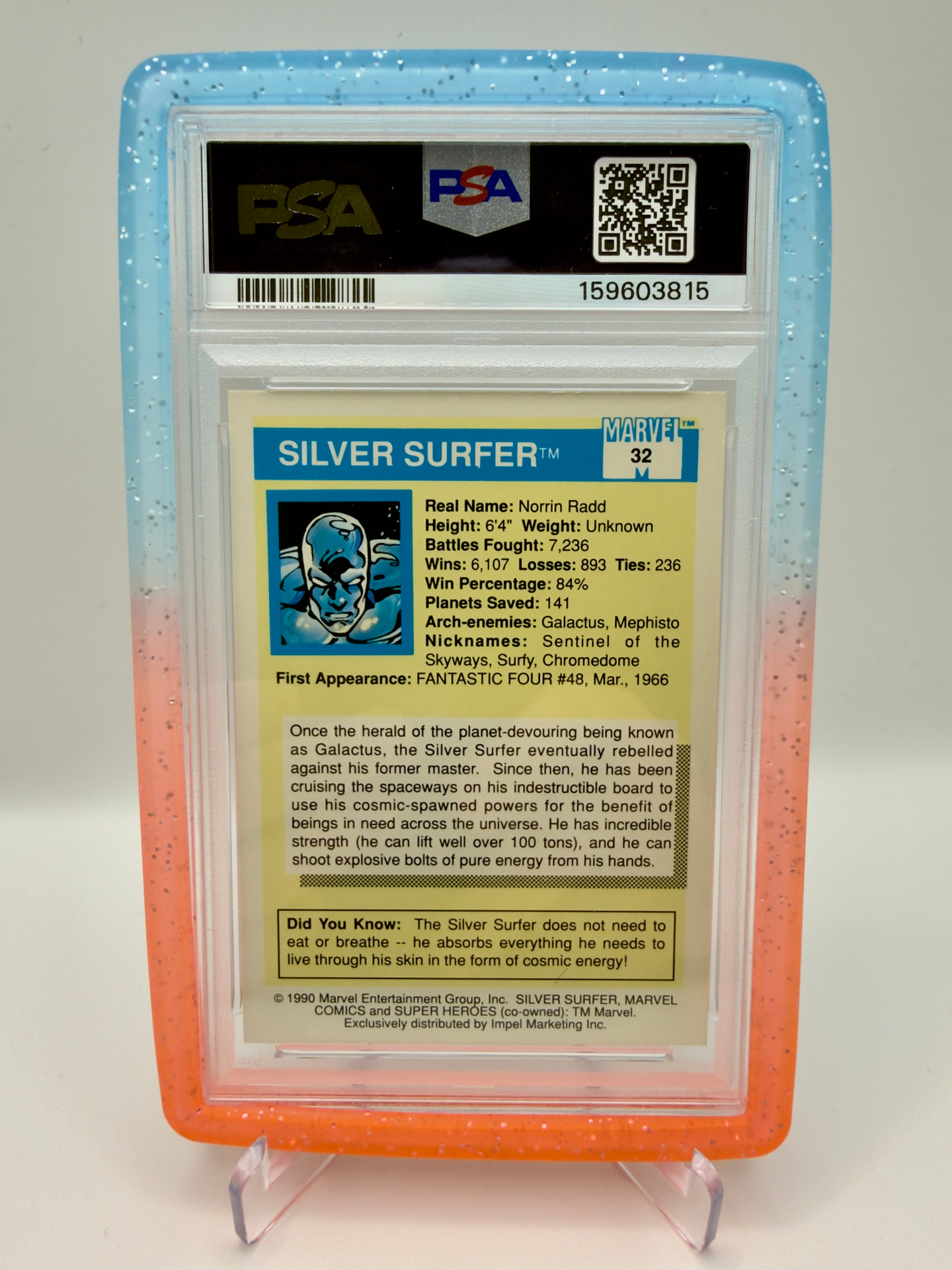 Silver Surfer back